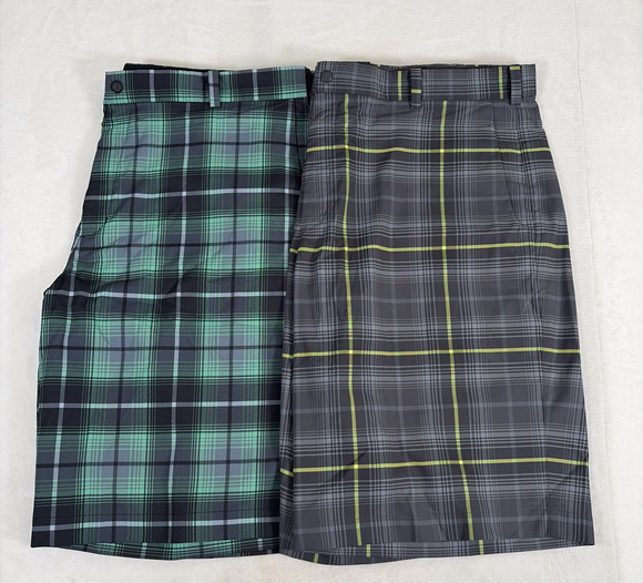 Nike Other - 2 pair Nike Golf Mens Shorts Tour Performance Dri Fit 40 Plaid FS Bnfts Charity